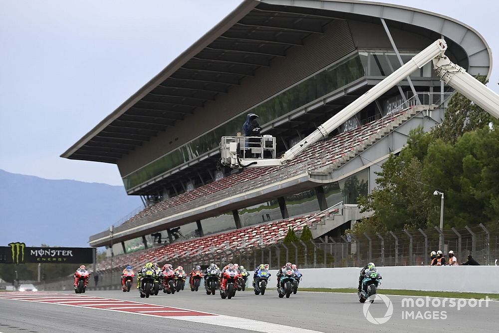 Franco Morbidelli, Petronas Yamaha SRT en la arrancada