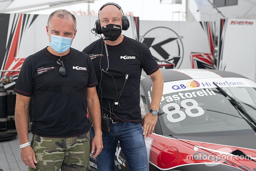 Luca Pastorelli, e Stefano Pezzucchi, Team Manager, Krypton Motorsport