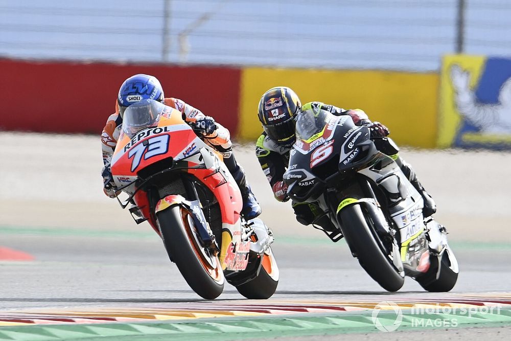 Marquez laat steek vallen in Teruel GP: “Moet hiervan leren”