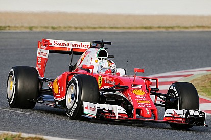 Vettel keeps Ferrari on top in ultra-soft tyre dogfight