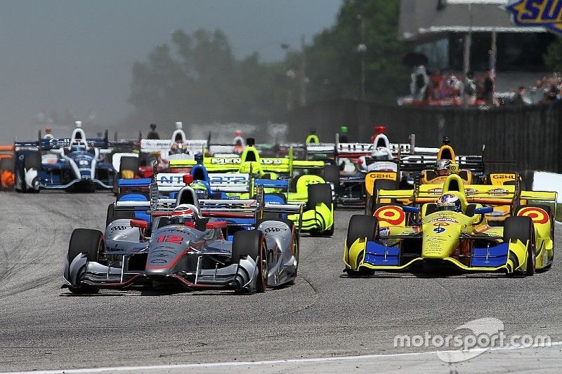 Start: Will Power, Team Penske Chevrolet leads