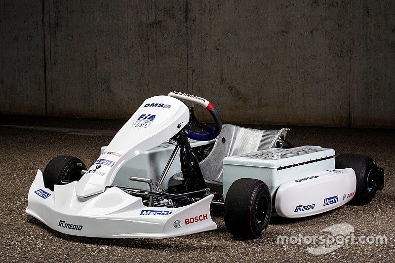Mogelijke elektrische kart voor FIA eKarting Cup gepresenteerd