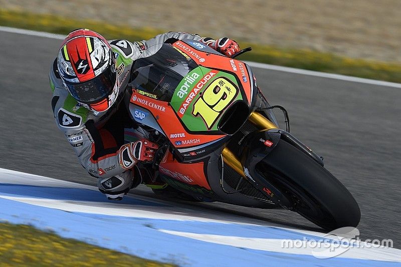 Spanish GP: Aprilia is on the track with the first upgrades
