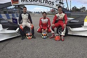 Rossi, Guerrieri y Milla probaron los Fórmula 4 Sudamericana