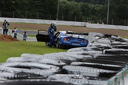 12号車に何があったのか? そのリタイアの瞬間を捉えた:スーパーGT第4戦SUGO