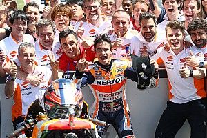 Márquez: “Rossi es el más consistente, merece un gran respeto”