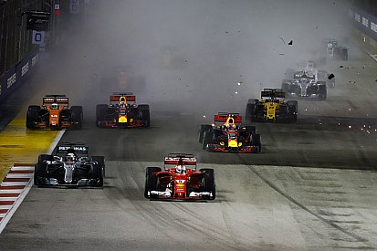 Formel 1 2017 in Singapur: Das Rennergebnis in Bildern