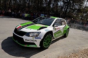 Scandola al Rally di Roma con una Skoda Fabia R5 tutta nuova