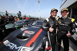 Buhk, Perera win first leg of Blancpain Sprint finale