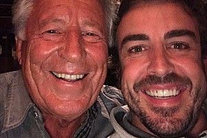 Jantar com Mario, elogio de Marco: início de Alonso em Indy
