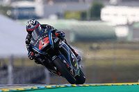 Bagnaia leidt de dans in derde training, zware crash Marquez