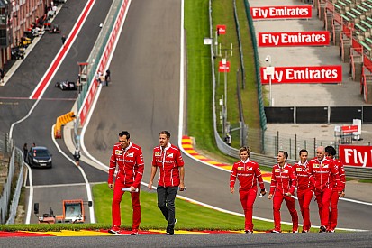 Fotogallery: i piloti si preparano per il GP del Belgio a Spa