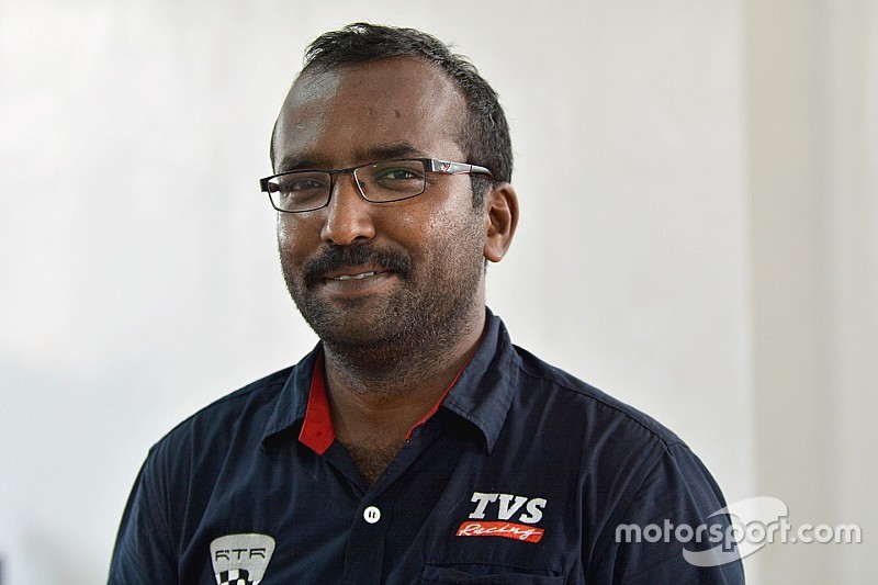 My job in racing... Senior Technician in TVS Racing