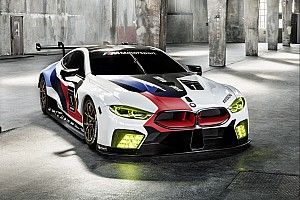 BMW präsentiert M8 im Farbdesign für WEC-Einsatz 2018