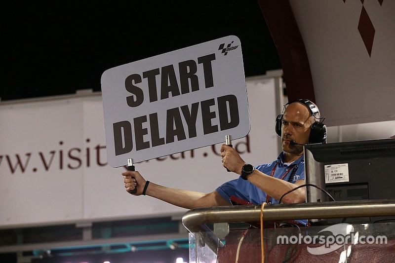 Kondisi cuaca, start MotoGP Qatar ditunda