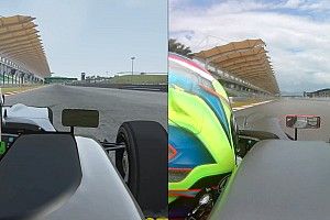 Aksi Keanon Santoso vs simulator Assetto Corsa