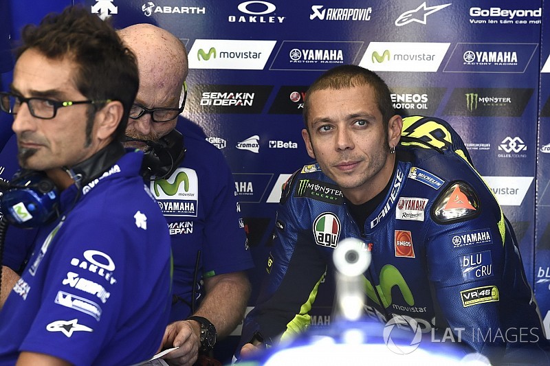 Start ketujuh, Rossi: Masalah ban penyebabnya