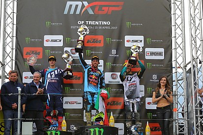Cairoli y Prado reinan en el GP de Trentino de MXGP