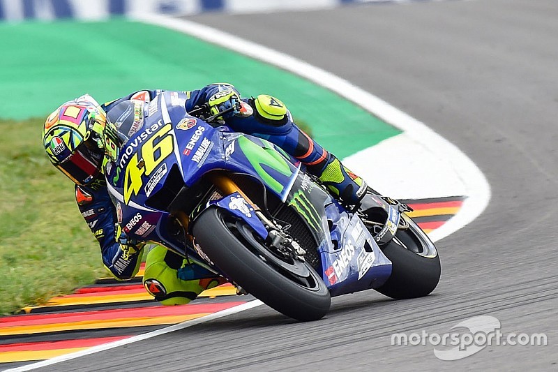 Rossi esős és száraz körülmények között is bajban van a Sachsenringen