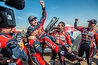 Sainz y Cruz, leyendas: ganan su tercer Dakar