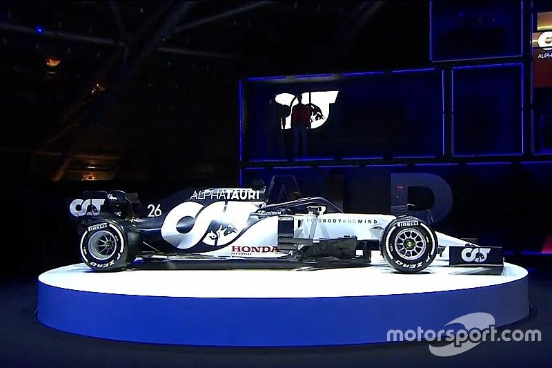 Bemutatkozott az AlphaTauri első F1-es autója
