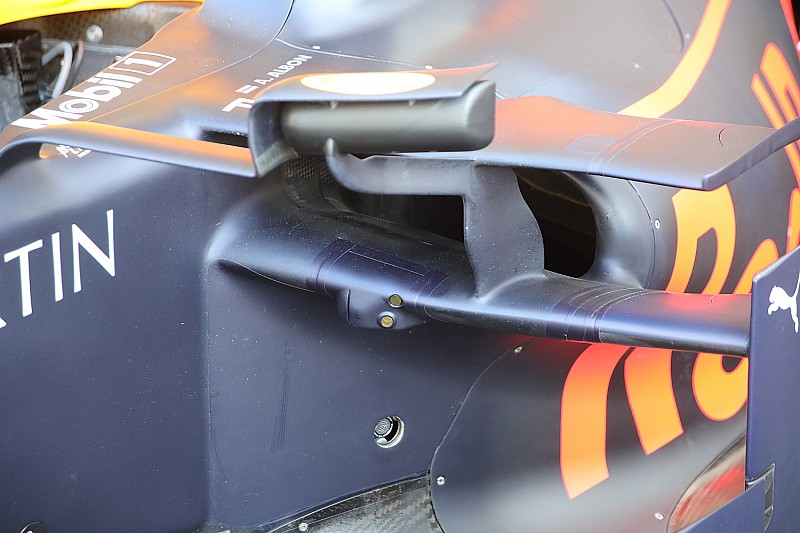 Red Bull instala dos nuevas cámaras en su monoplaza