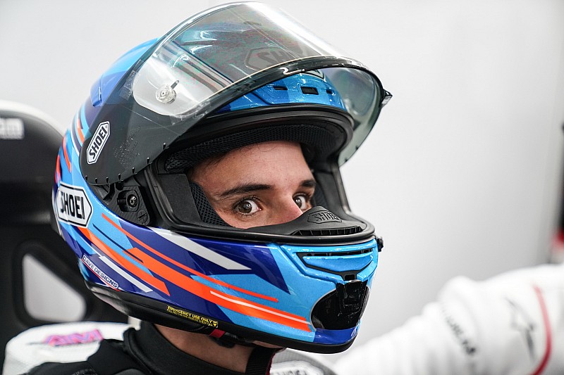 Vídeo: caída de Alex Márquez en su debut con Honda en MotoGP