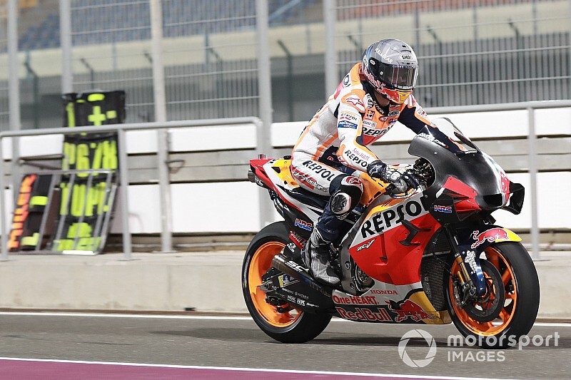 Vorletzter am Samstag: MotoGP-Rookie Alex Marquez stürzt zweimal