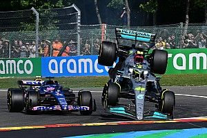 Hamilton sufrió un impacto de 45G en el GP de Bélgica