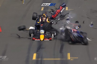 VÍDEO: F3 europeia tem acidente impressionante em largada