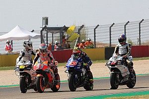 MotoGP Aragon 2018: Die Startaufstellung in Bildern
