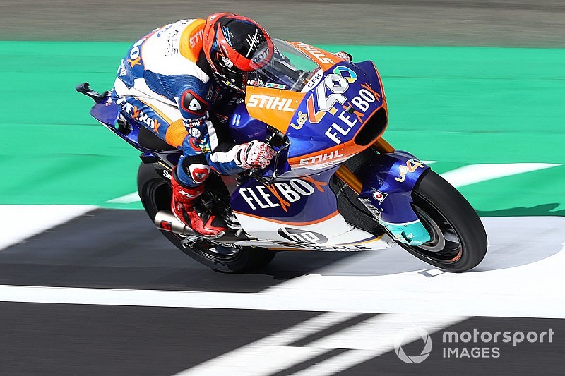 Moto2イギリス決勝|長島自己最高位タイの5位。フェルナンデス今季2勝目