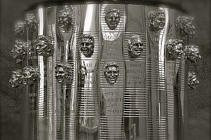 Pagenaud unveils Borg-Warner Trophy image in Paris