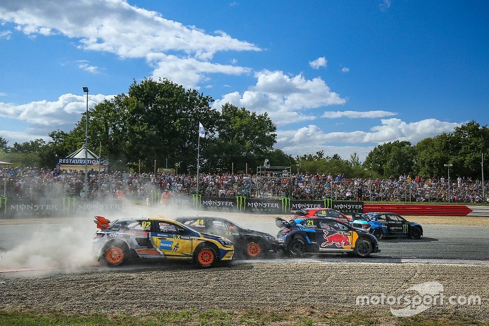 Anton Marklund, GC Competition, Timmy Hansen, Team Hansen MJP, Andreas Bakkerud, Monster Energy RX Cartel