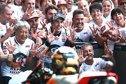 Márquez: "En Motegi empezaremos a pensar en el noveno"