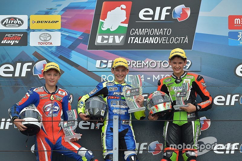 CIV Premoto3, Lunetta e Farioli vincono a Misano