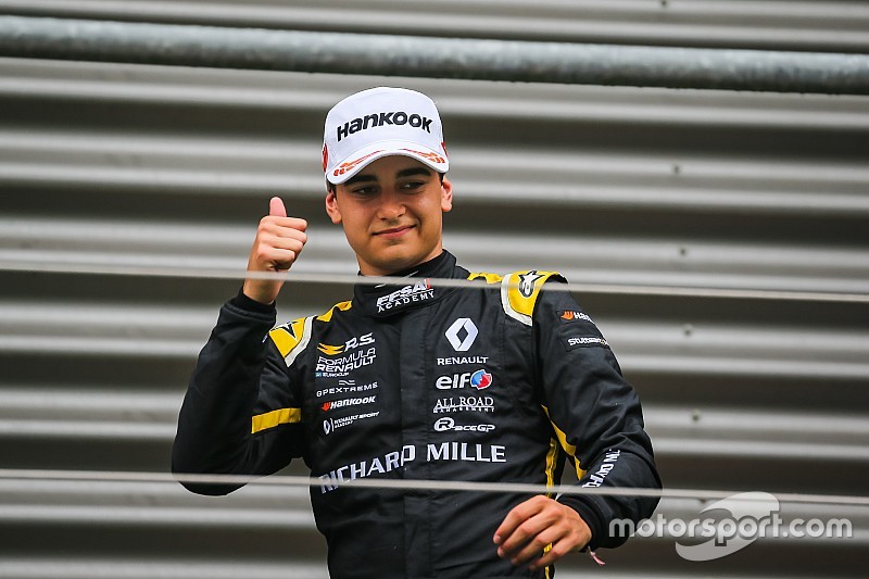 F-Renault Eurocup: Collet vence entre os estreantes e é segundo no geral em Spa