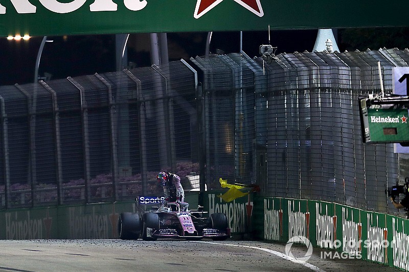 Racing Point: Остановка на трассе спасла мотор Переса