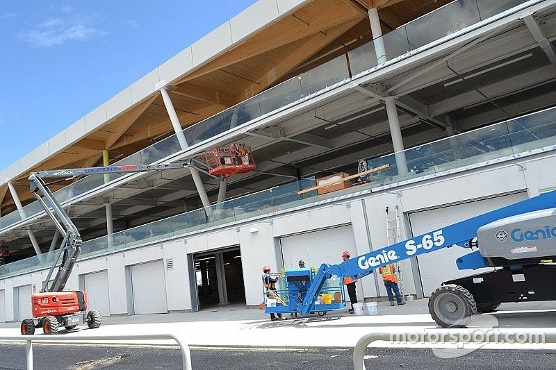 Cold, hard Montreal winter failed to derail new Canadian GP pits