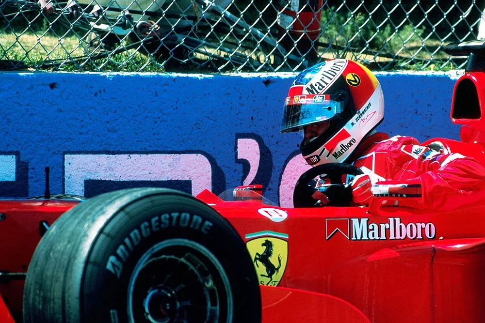Michael Schumacher, Ferrari en el muro de los campeones