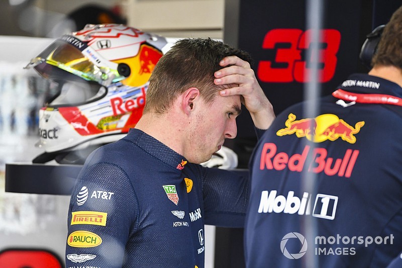 Verstappen over touché met de muur: “Het is wat het is”