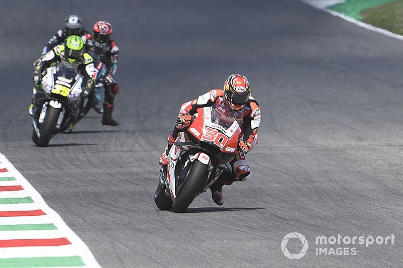 Mit der Honda von 2018: Nakagami bezwingt Crutchlow in Mugello