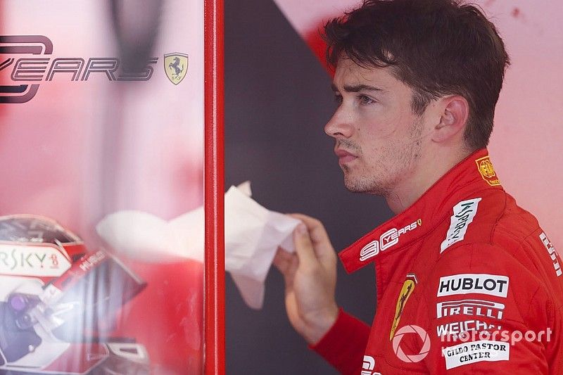 Ferrari estudia cómo ayudar a Leclerc a mejorar en Q3