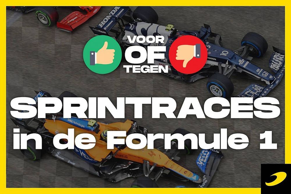 Voor of tegen? Sprintraces in de Formule 1