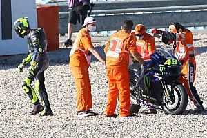Rossi Crash akibat Perubahan Radikal Motor