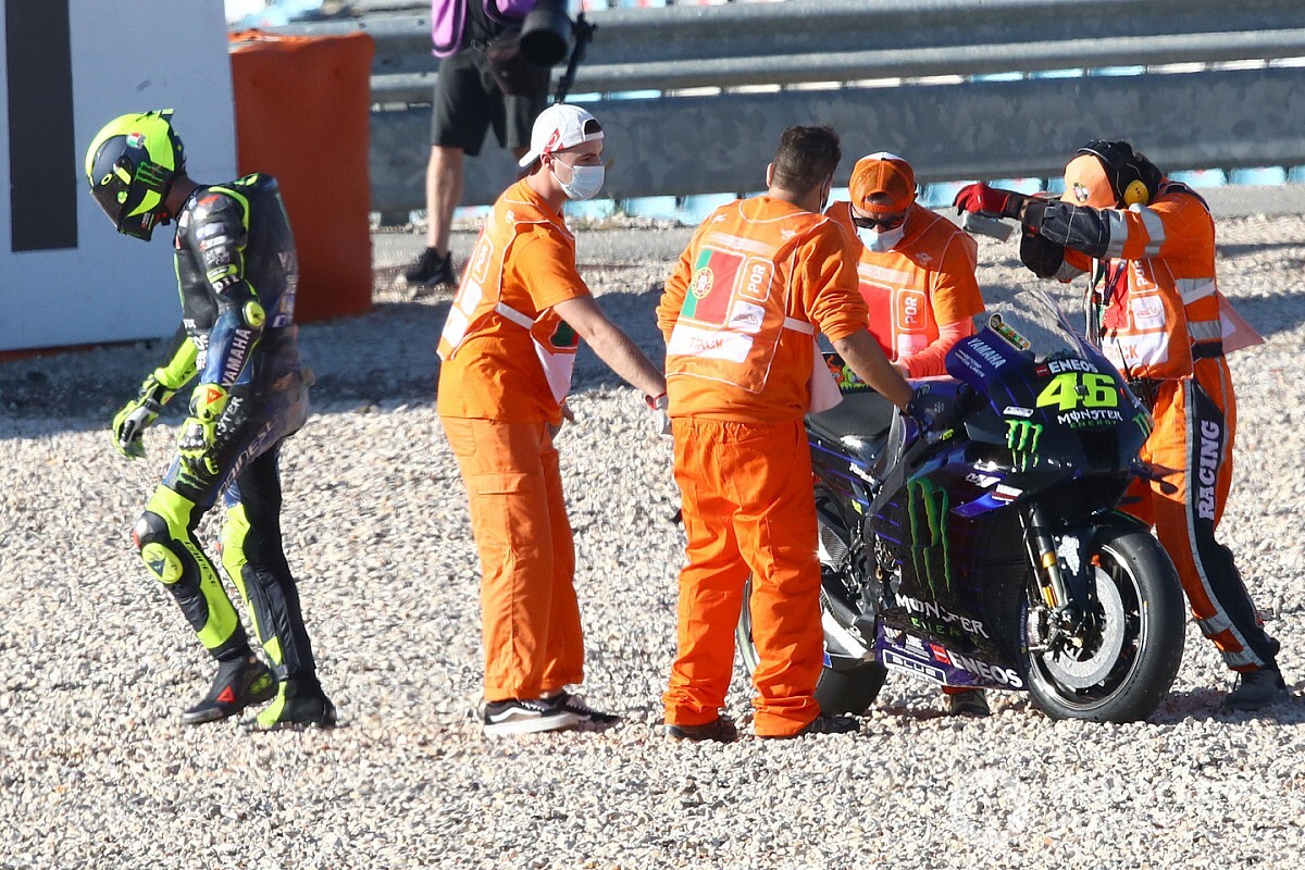 Rossi Crash akibat Perubahan Radikal Motor