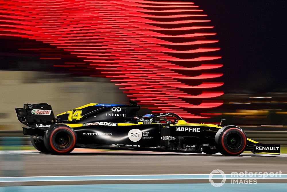 Tes Abu Dhabi: Alonso Lebih Cepat daripada Kualifikasi Renault