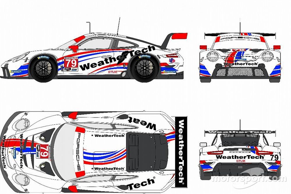 WeatherTech Racing Proton Porsche 911 RSR