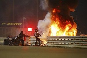 Grosjean "lucky by being unlucky" in horror Bahrain GP crash