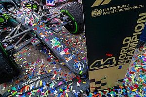 En images : le septième sacre de Lewis Hamilton